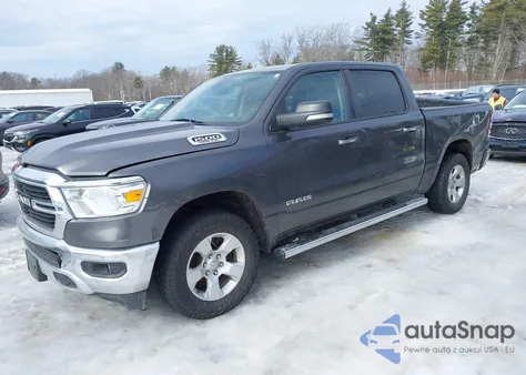 2019 Ram 1500 Big Horn/Lone Star 4X4 5'7 Box z USA, uszkodzony, nr VIN 1C6SRFFT6KN733931